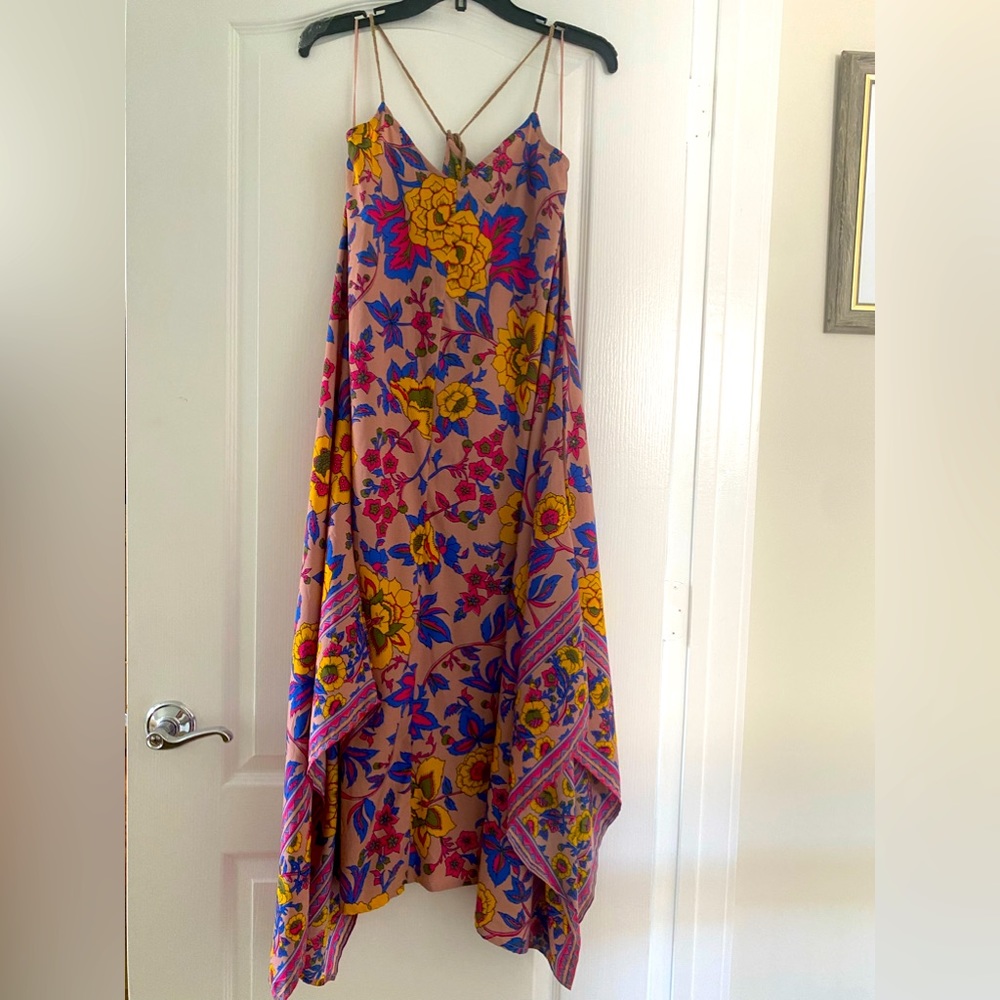 Billabong High Low Floral Maxi Dress Size S
